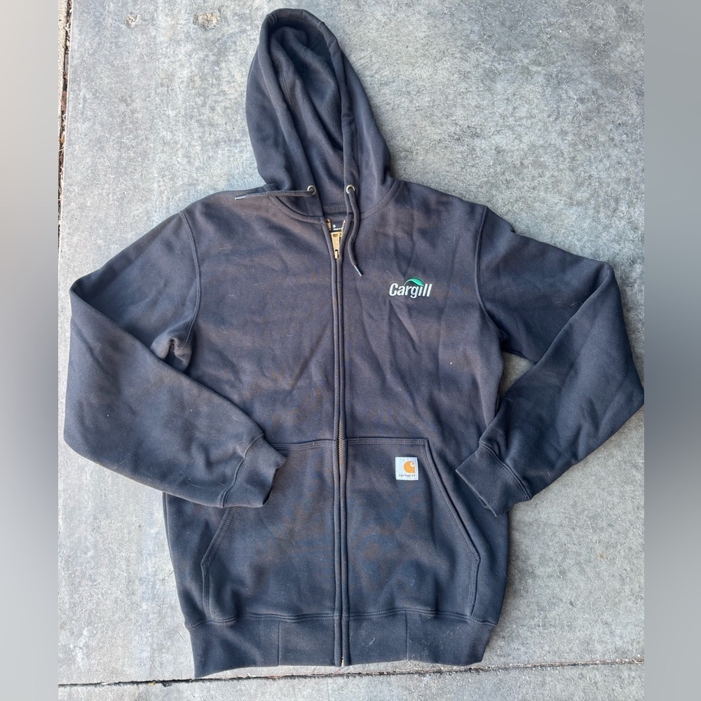 Carhartt Black Full-Zip Hoodie